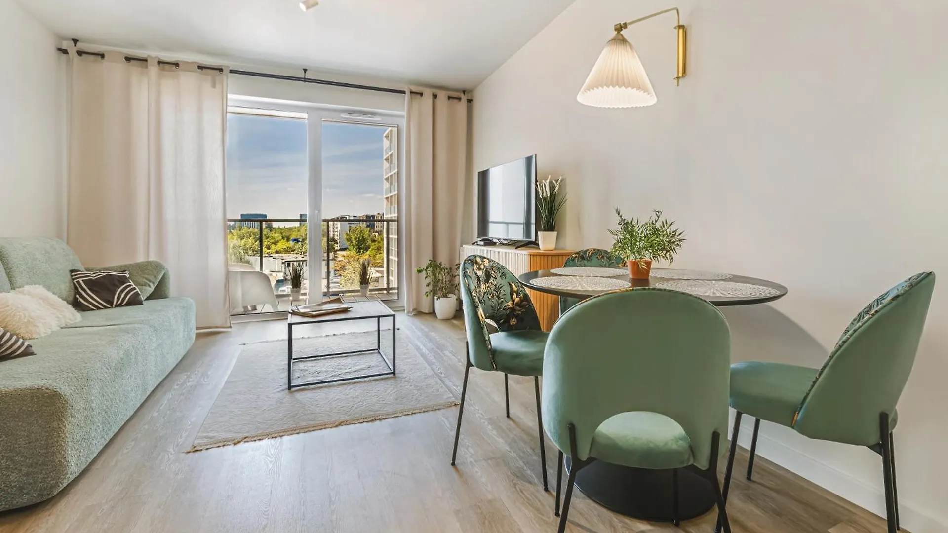 Lägenhet Komfortowy Apartament Z Balkonem I Parkingiem Wrocław